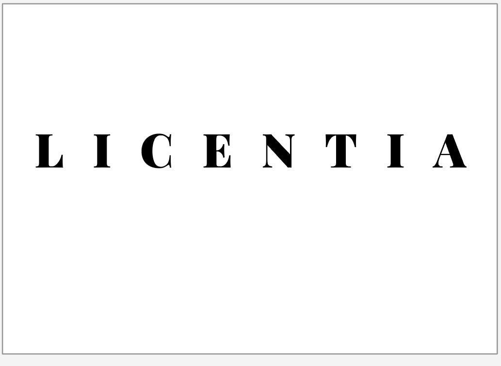 LICENTIA DIGITAL GIFT CARD